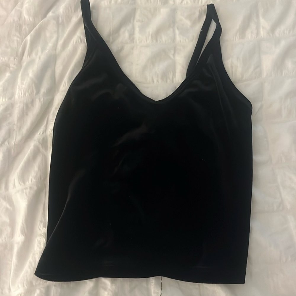brandy melville velvety top